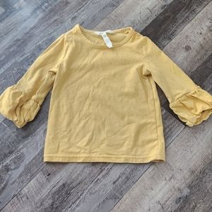Matilda Jane size 4 gold shirt